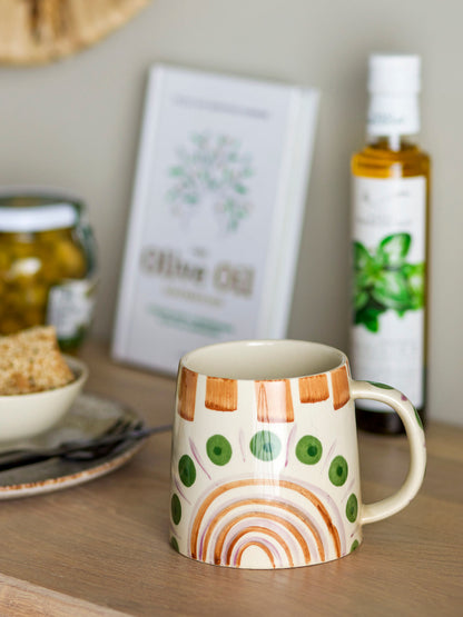 Bloomingville Shama Becher, Bunt, Steingut