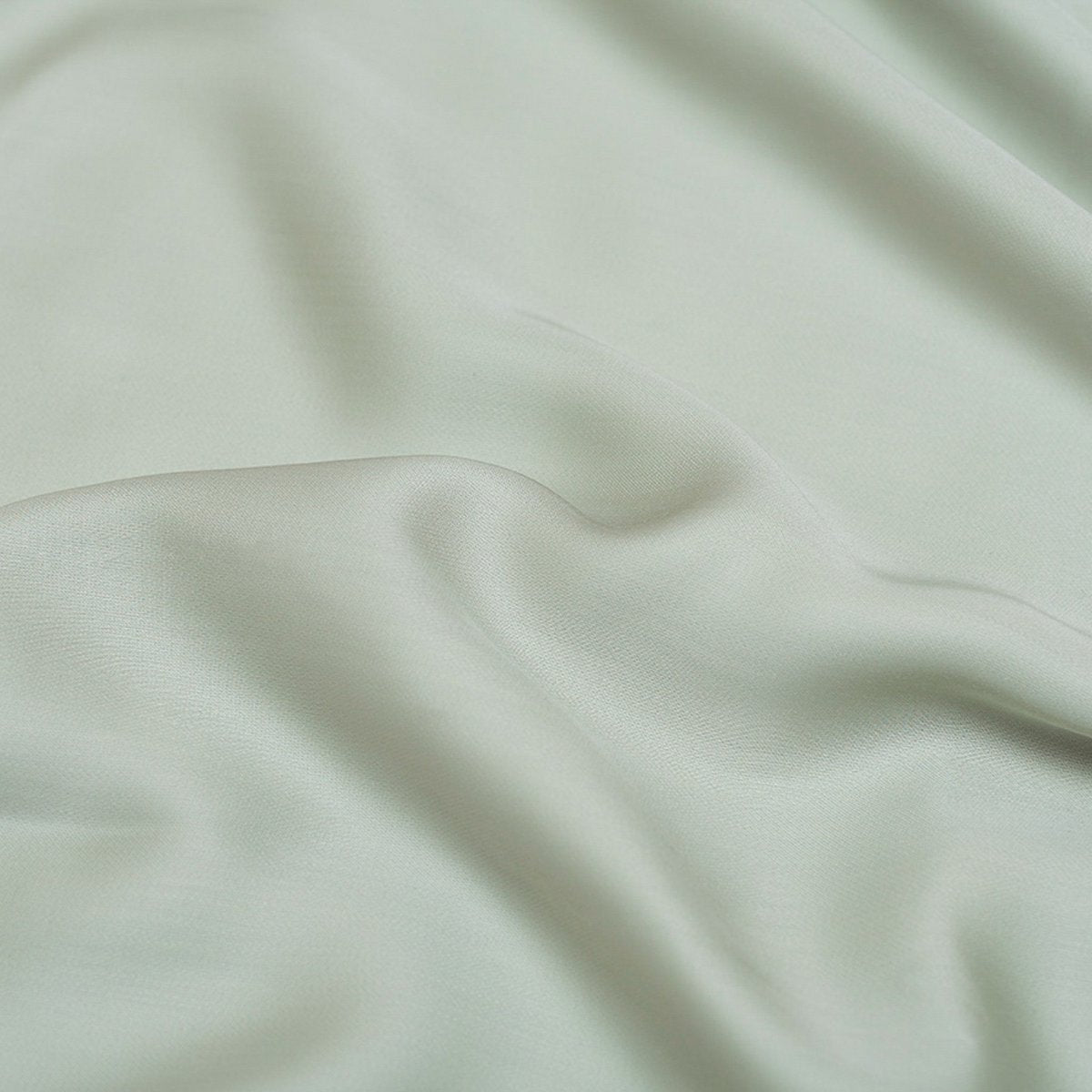 TENCEL™ – Satin-Kissenbezug, Graugrün