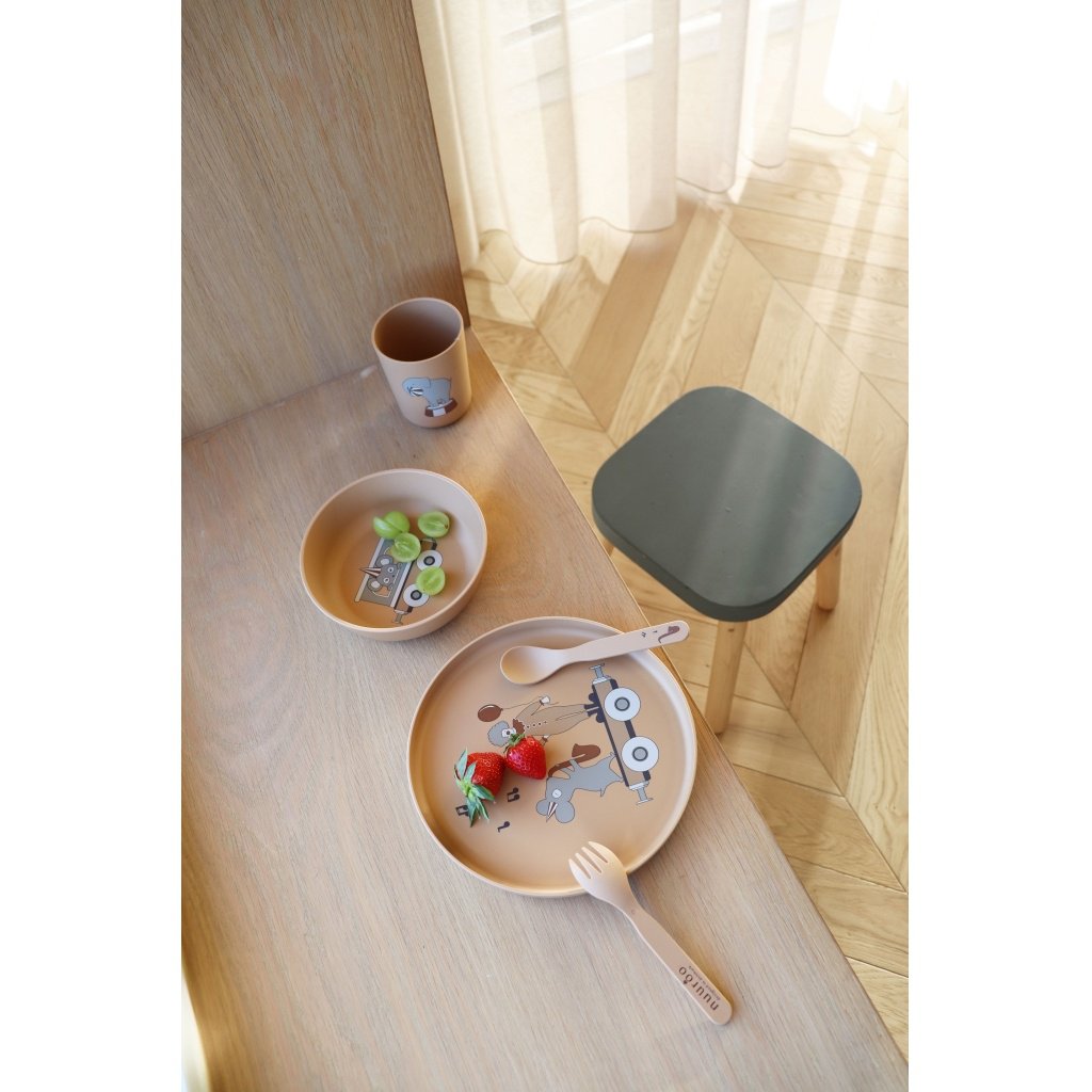 Marius Tafelservice aus Biokunststoff (PLA) im 5er-Pack