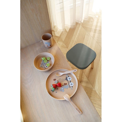 Marius Tafelservice aus Biokunststoff (PLA) im 5er-Pack