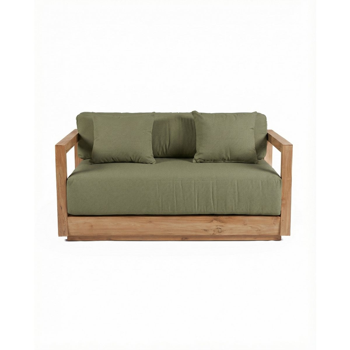 Umalas Zweisitzer-Sofa – Outdoor – Grüne Alge