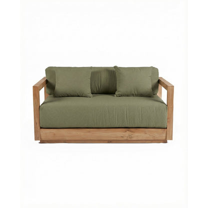 Umalas Zweisitzer-Sofa – Outdoor – Grüne Alge