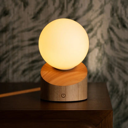 Morris Hellbraune wiederaufladbare Lampe | Stilvolles, kabelloses und nachhaltiges Design