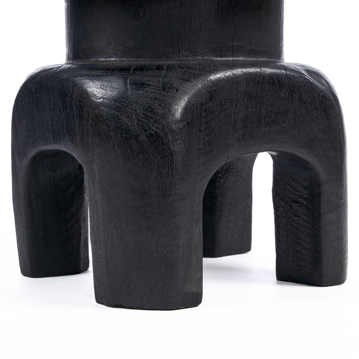 Squat Spot Hocker – Schwarz