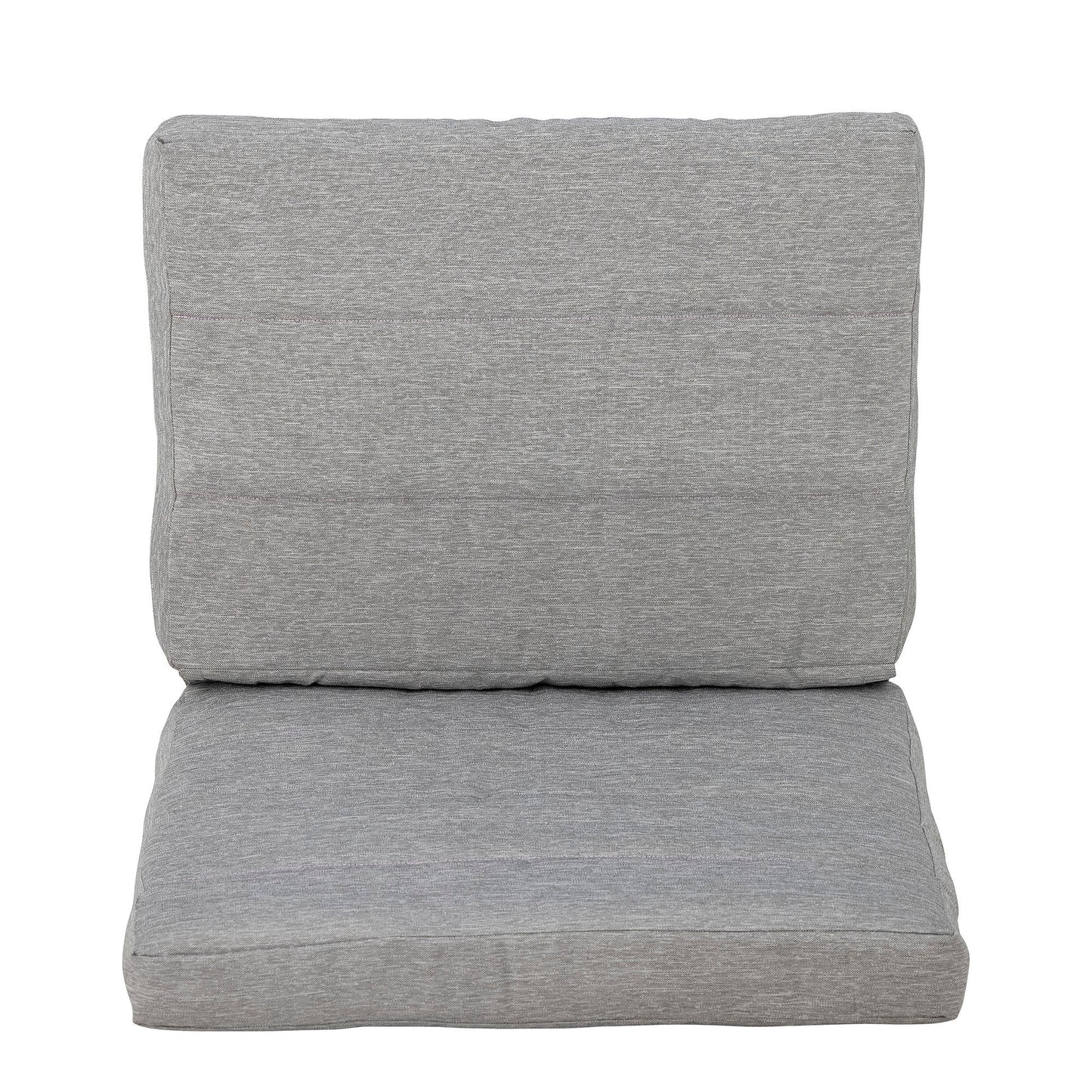 Bloomingville Collin Kissen, Grau, Polyester