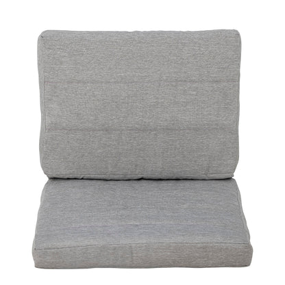 Bloomingville Collin Kissen, Grau, Polyester
