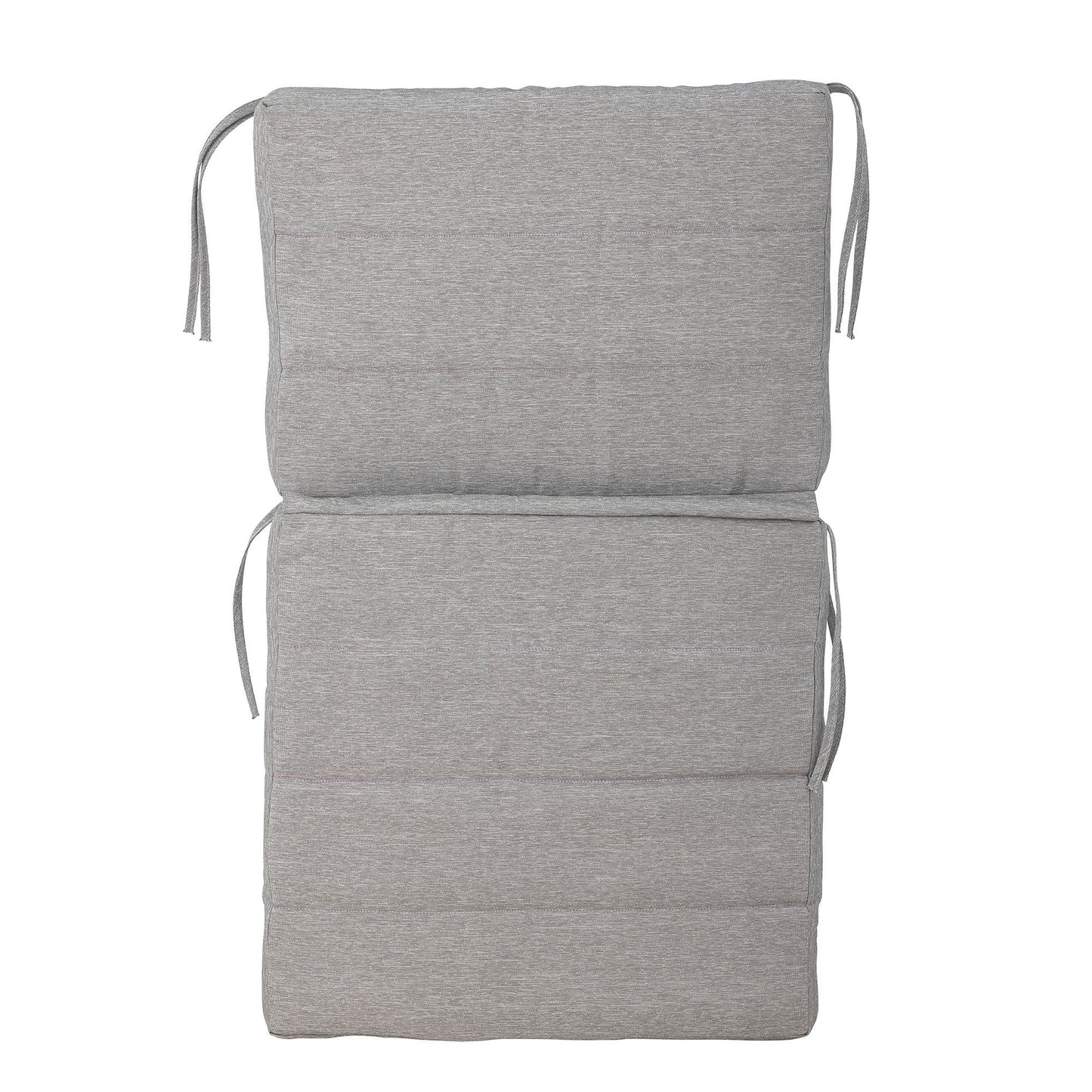 Bloomingville Collin Kissen, Grau, Polyester
