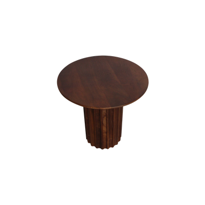 Bullnose Side Table Braun 50cm