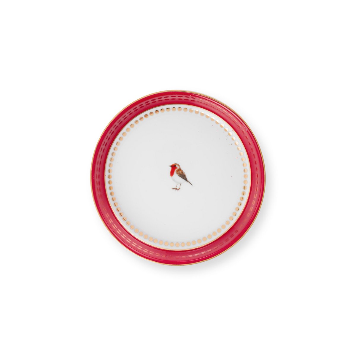 Pip Studio Teetasse One Love Birds Medallion Red-Pink