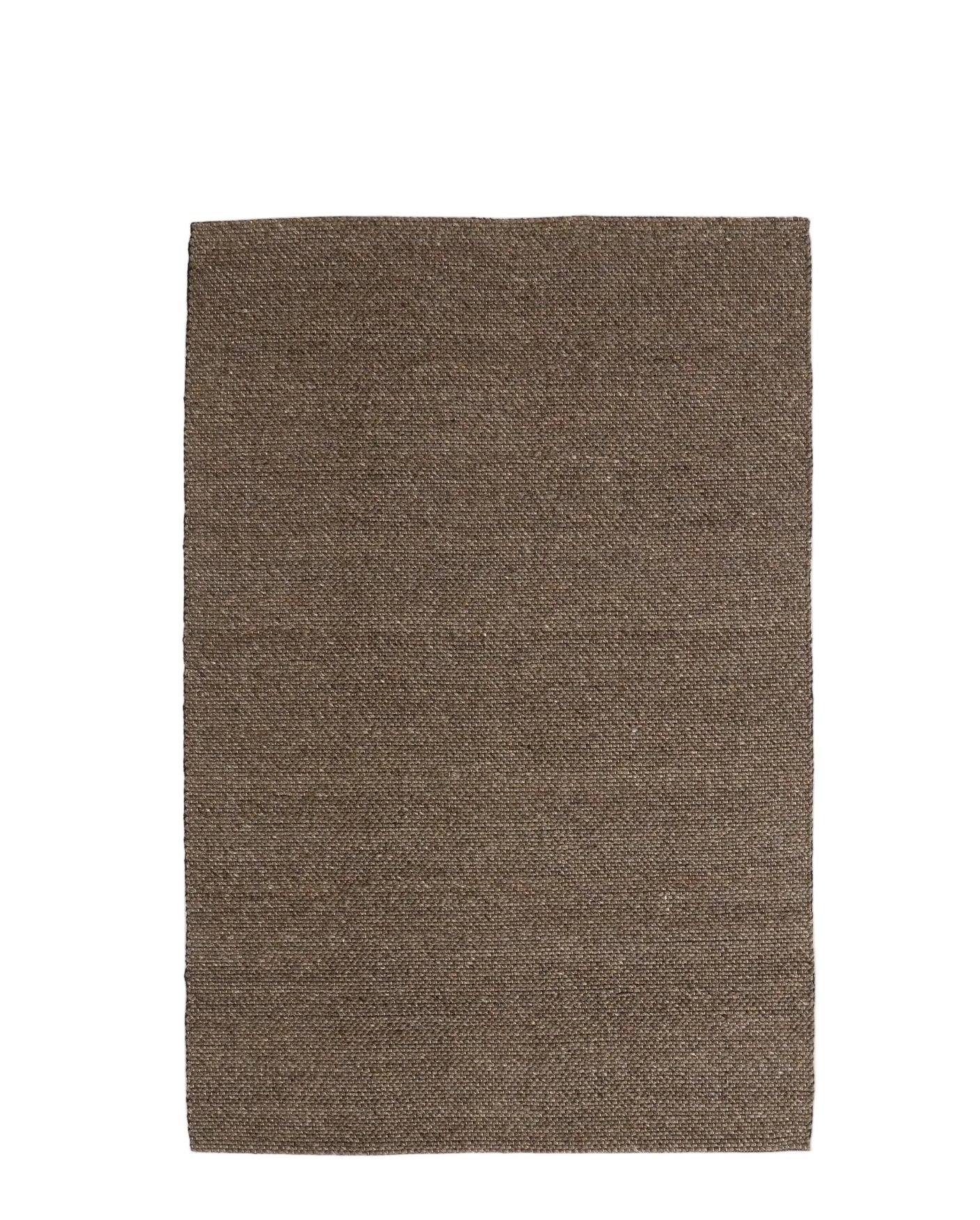 Nordal FIA Teppich Wolle, 200x290cm - grau/braun