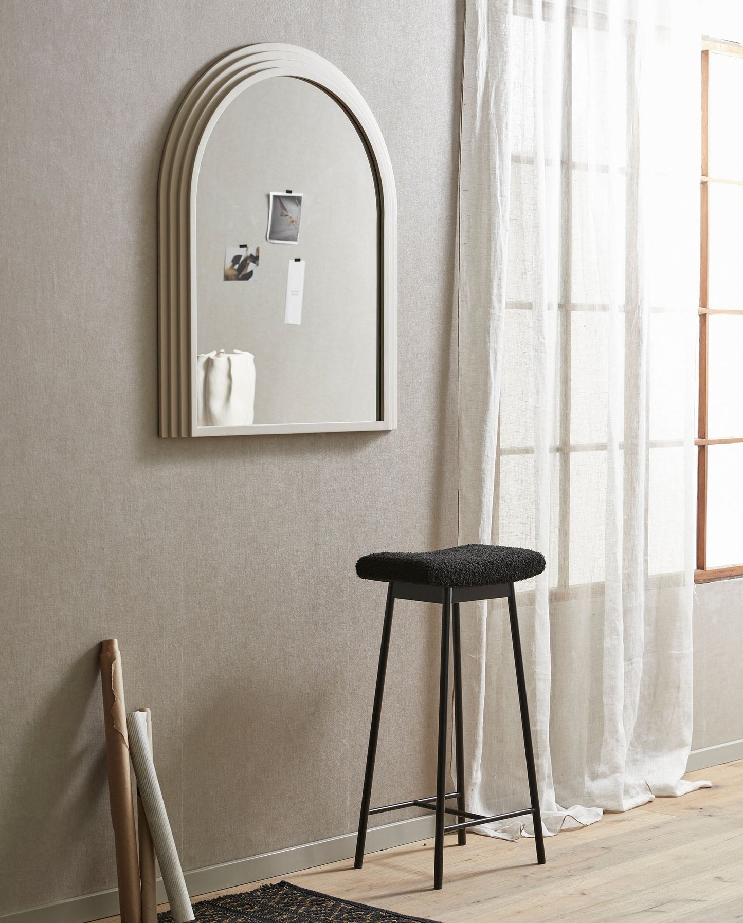 Nordal A/S FALCO mirror, S - sand
