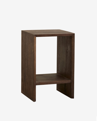 Nordal A/S NAPO night stand/side table - dark brown
