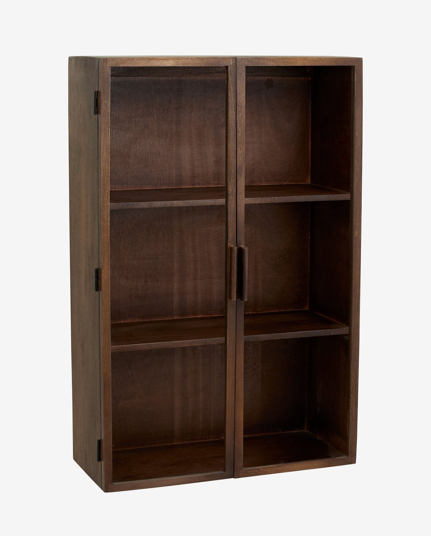 Nordal A/S NANGO wall cabinet, 2 door - dark brown