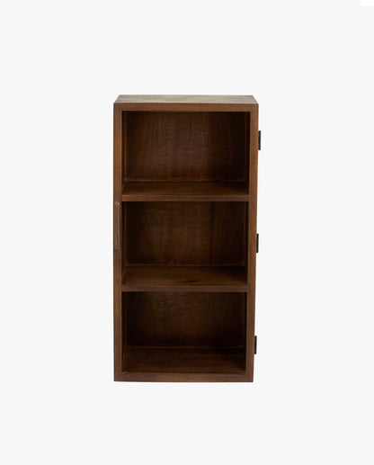 Nordal A/S NANGO wall cabinet, 1 door - dark brown