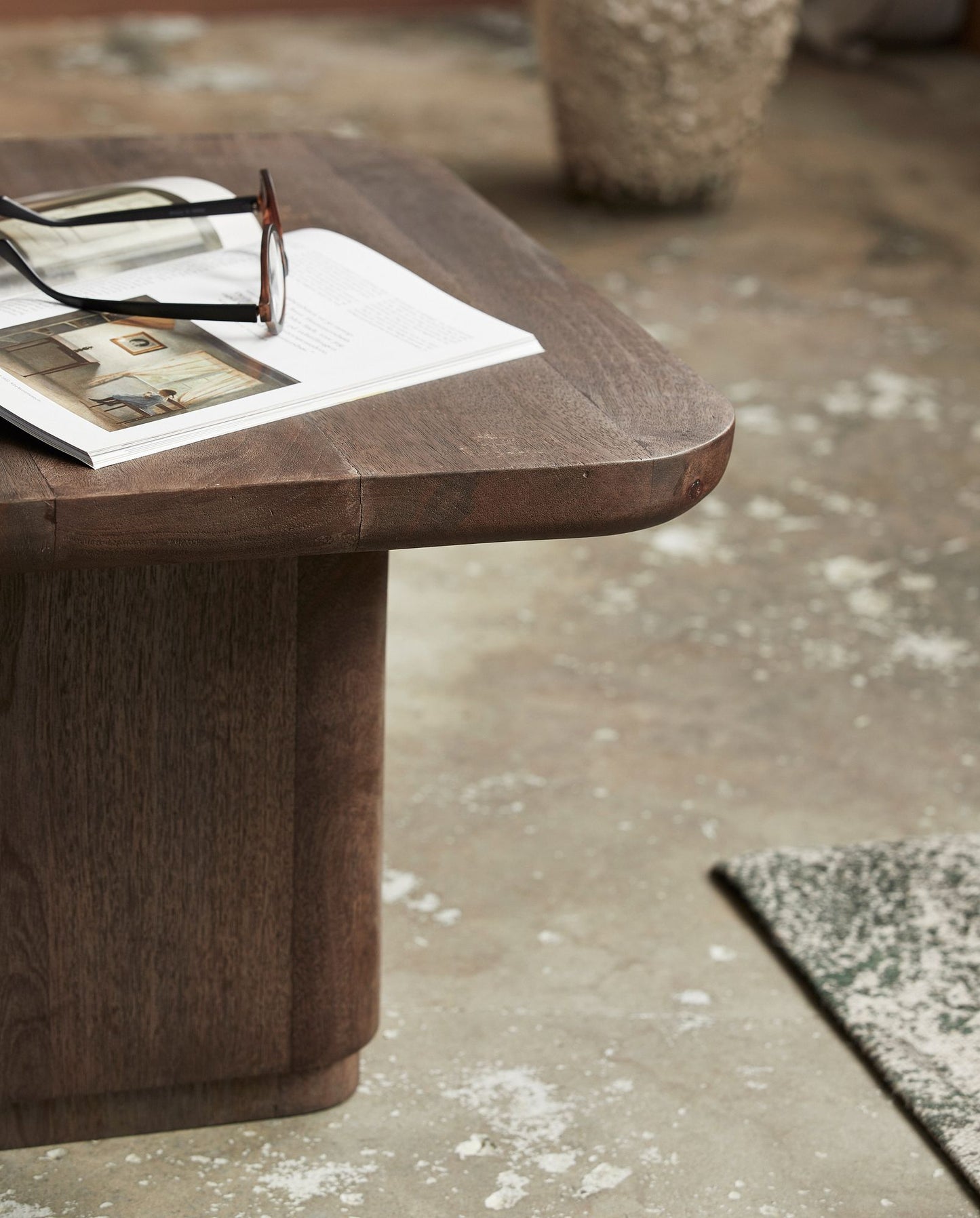 Nordal TOKE Coffeetable Couchtisch - dunkelbraun