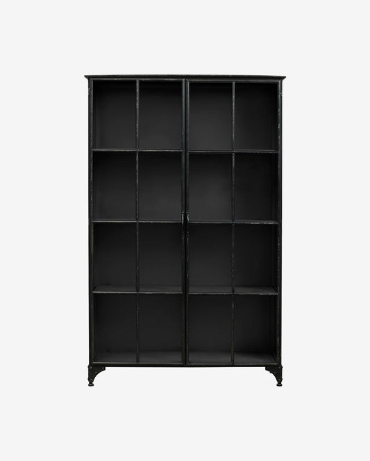 Nordal A/S DOWNTOWN cabinet, 2 doors - black