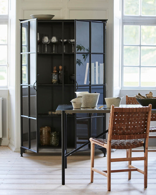 Nordal A/S DOWNTOWN cabinet, 2 doors - black
