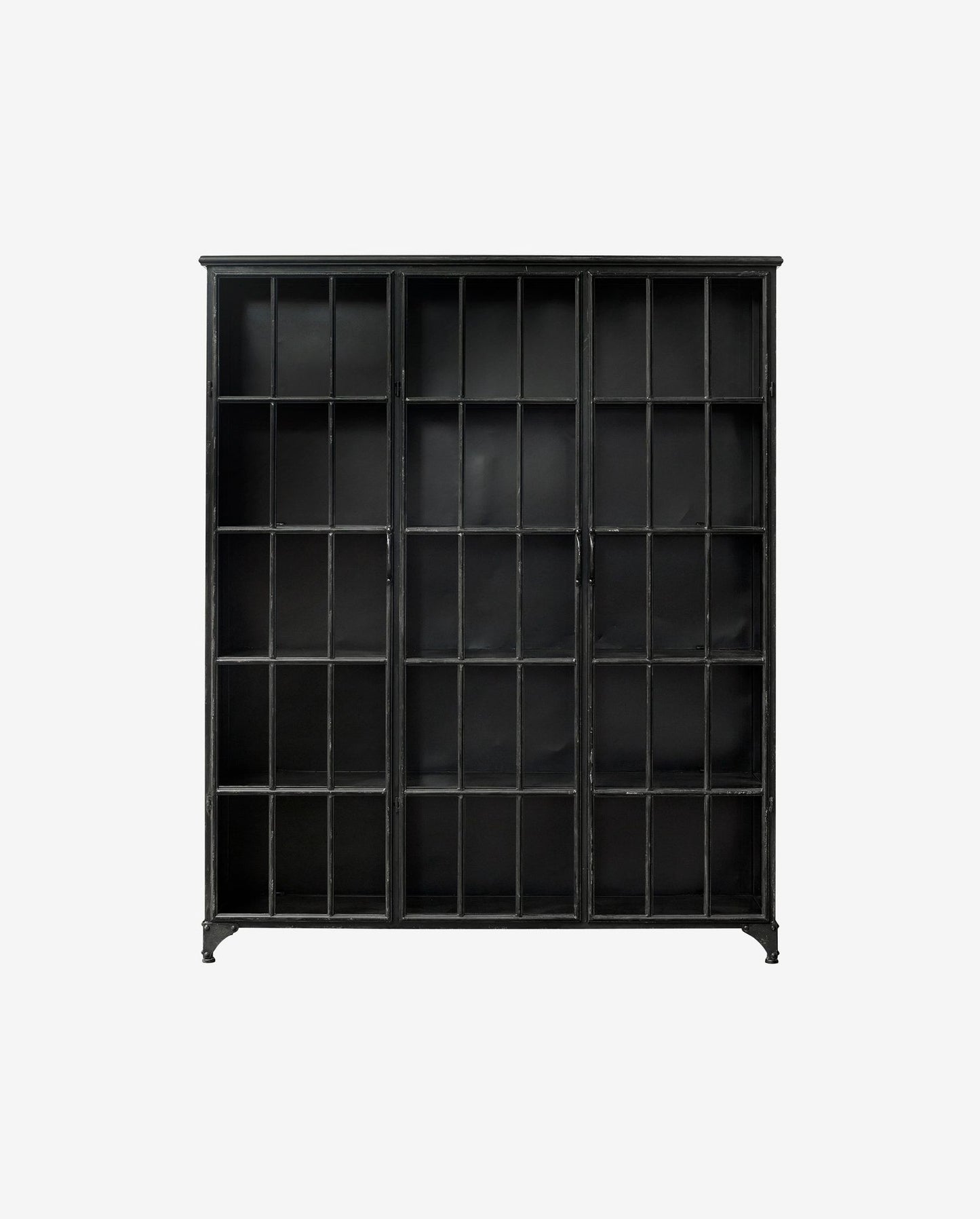 Nordal A/S DOWNTOWN cabinet, 3 doors - black