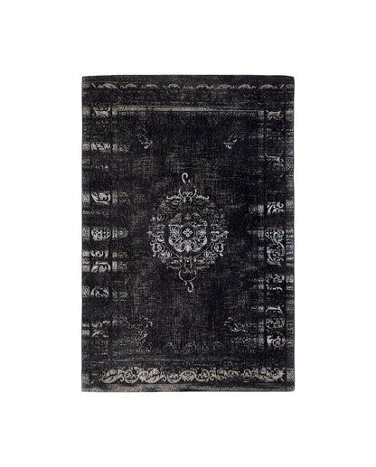 Nordal GRAND gewebter Teppich, 160x240cm, dark grey/black