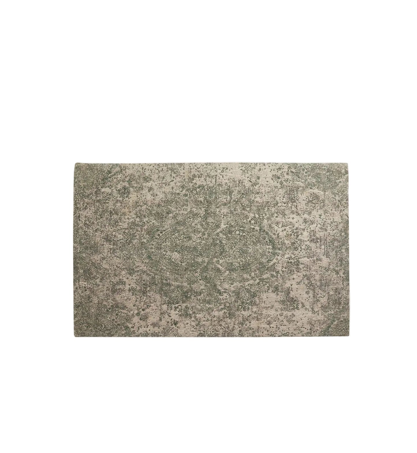 Nordal ARIA Jacquard Wollteppich, 160x240cm, grün