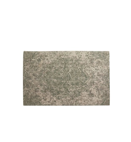Nordal ARIA Jacquard Wollteppich, 160x240cm, grün