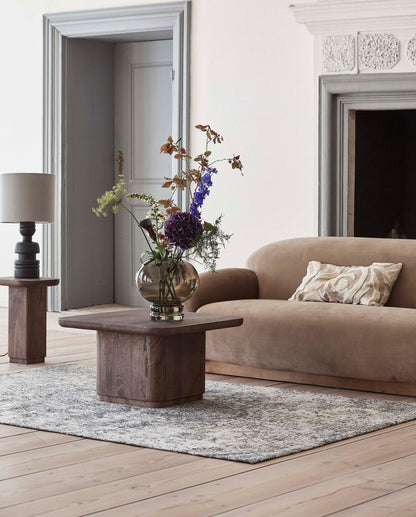 Nordal ARIA Jacquard Wollteppich, 160x240cm, grün
