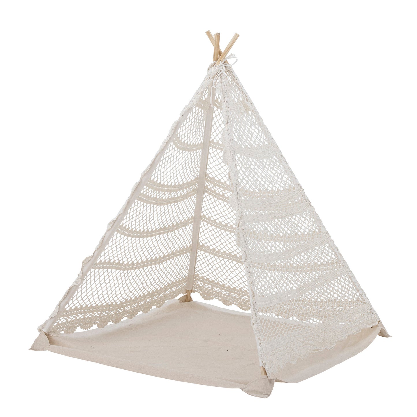 Bloomingville MINI Herle Kinder-Tipi, Natur, Baumwolle
