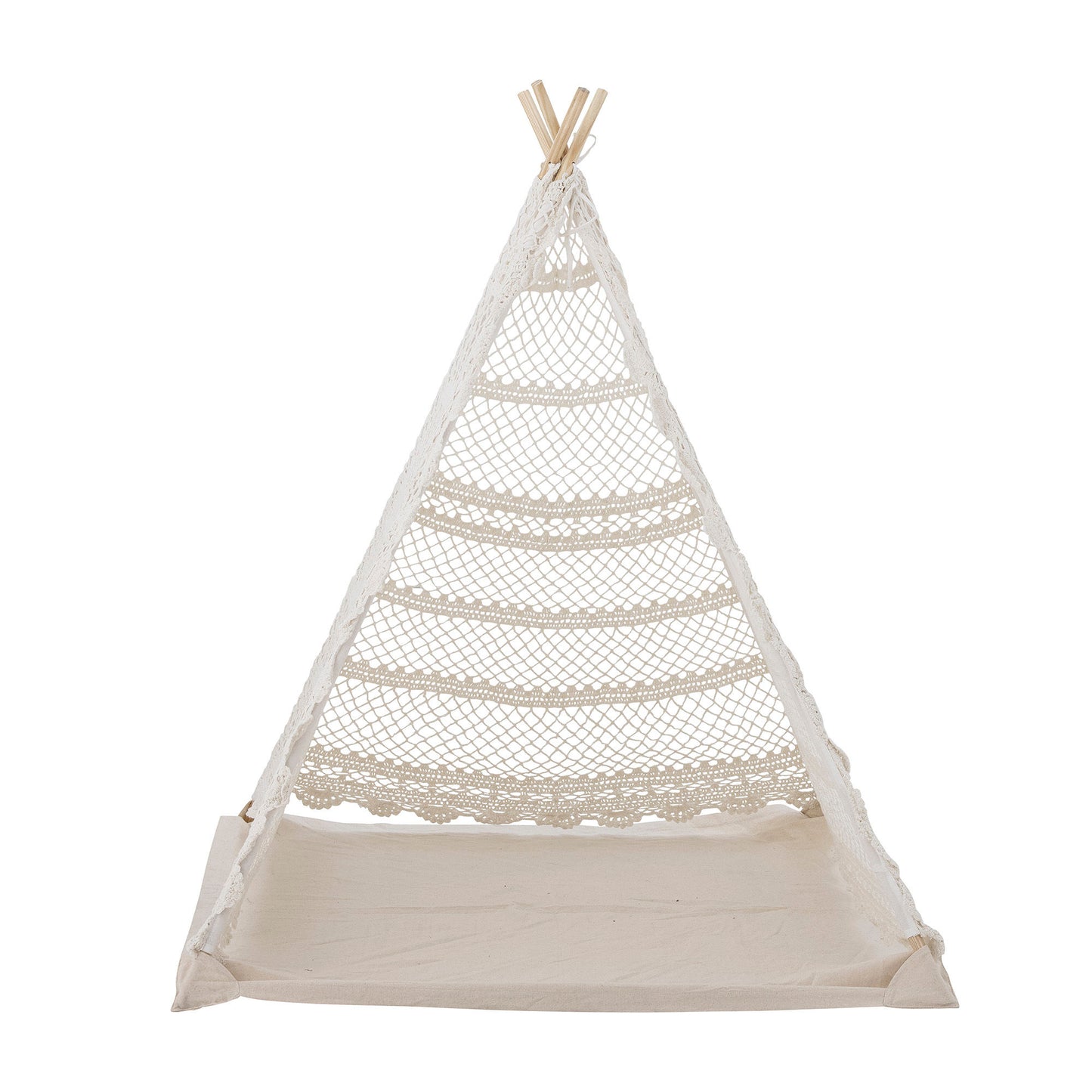 Bloomingville MINI Herle Kinder-Tipi, Natur, Baumwolle