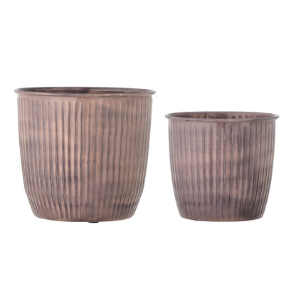Bloomingville Kenzie Blumentopf, Rose, Metall