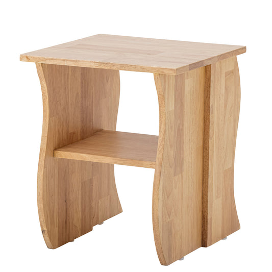 Bloomingville Bark Hocker, Natur, Gummibaumholz