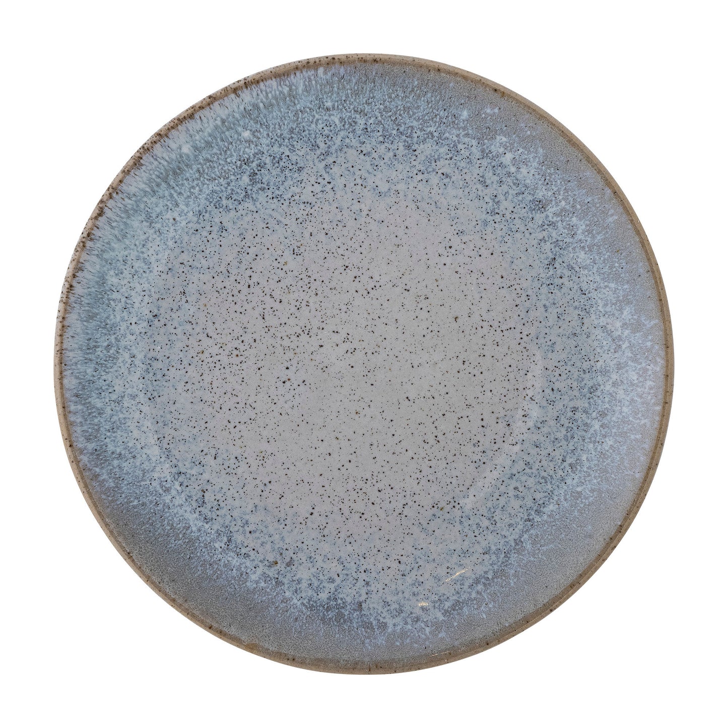 Bloomingville Paula Teller, Blue, Steingut
