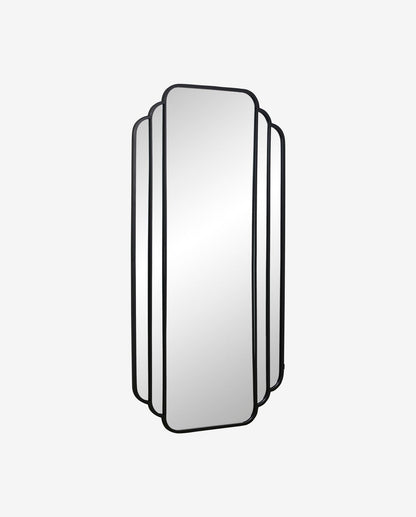 Nordal A/S SKYLARK Iron wall mirror - black