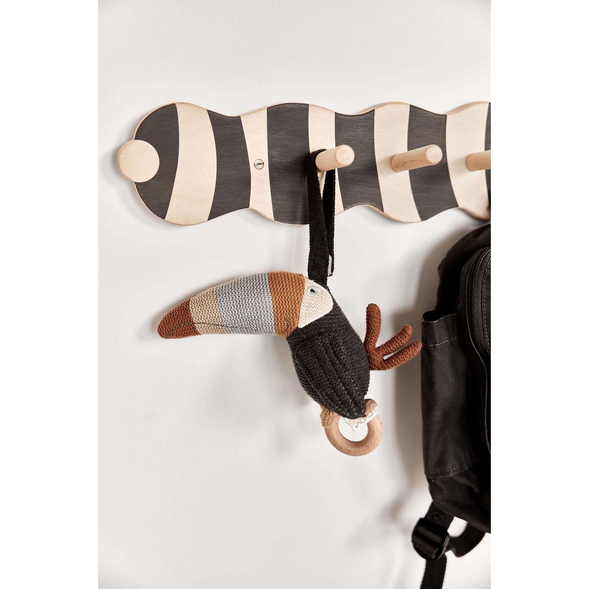 Kindergarderobe, Tiermotiv Raupe