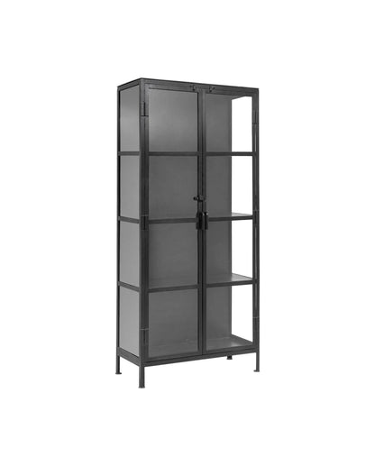 Nordal A/S PHOENIX black cabinet, 2 doors, small