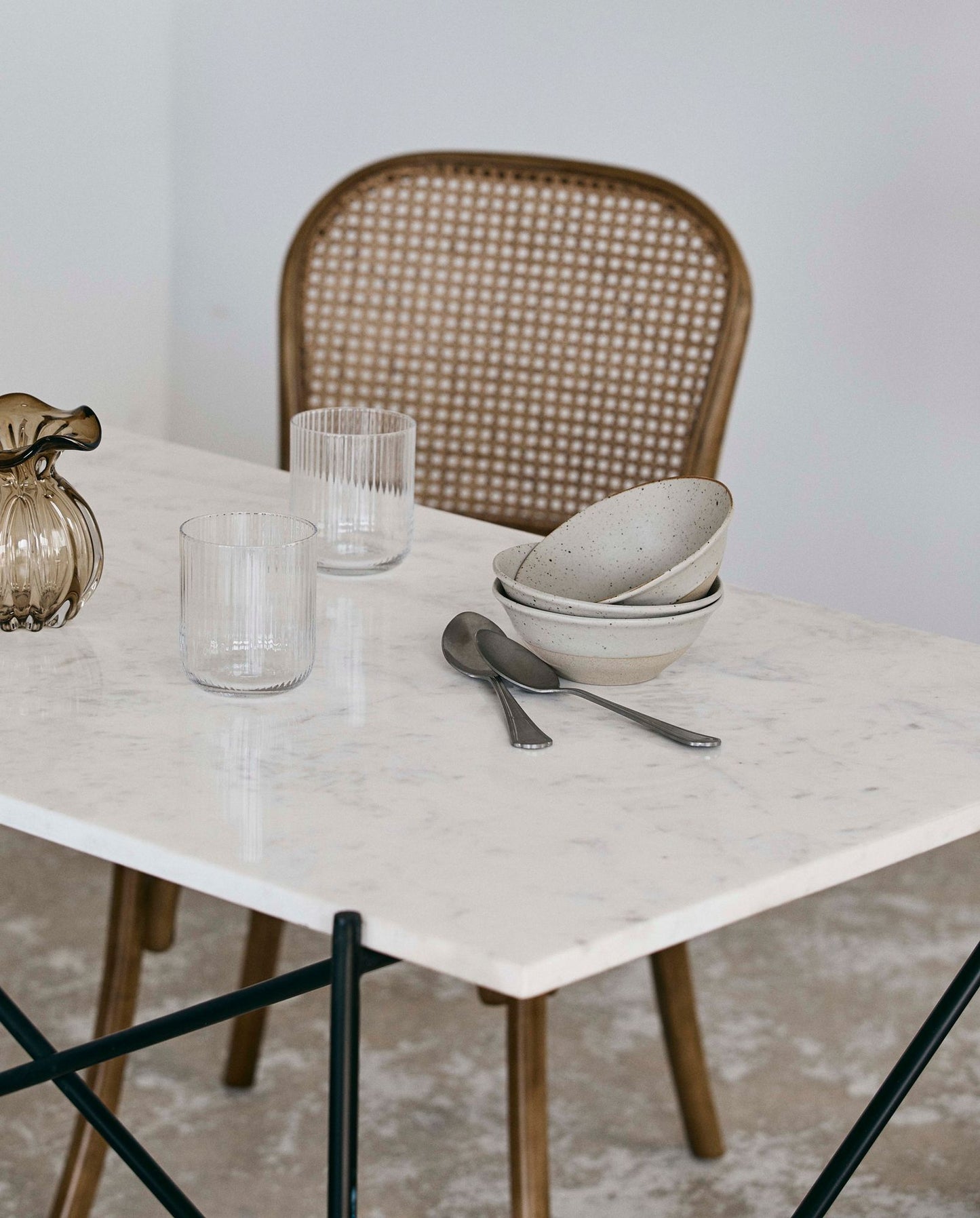Nordal A/S DEE desk - white marble