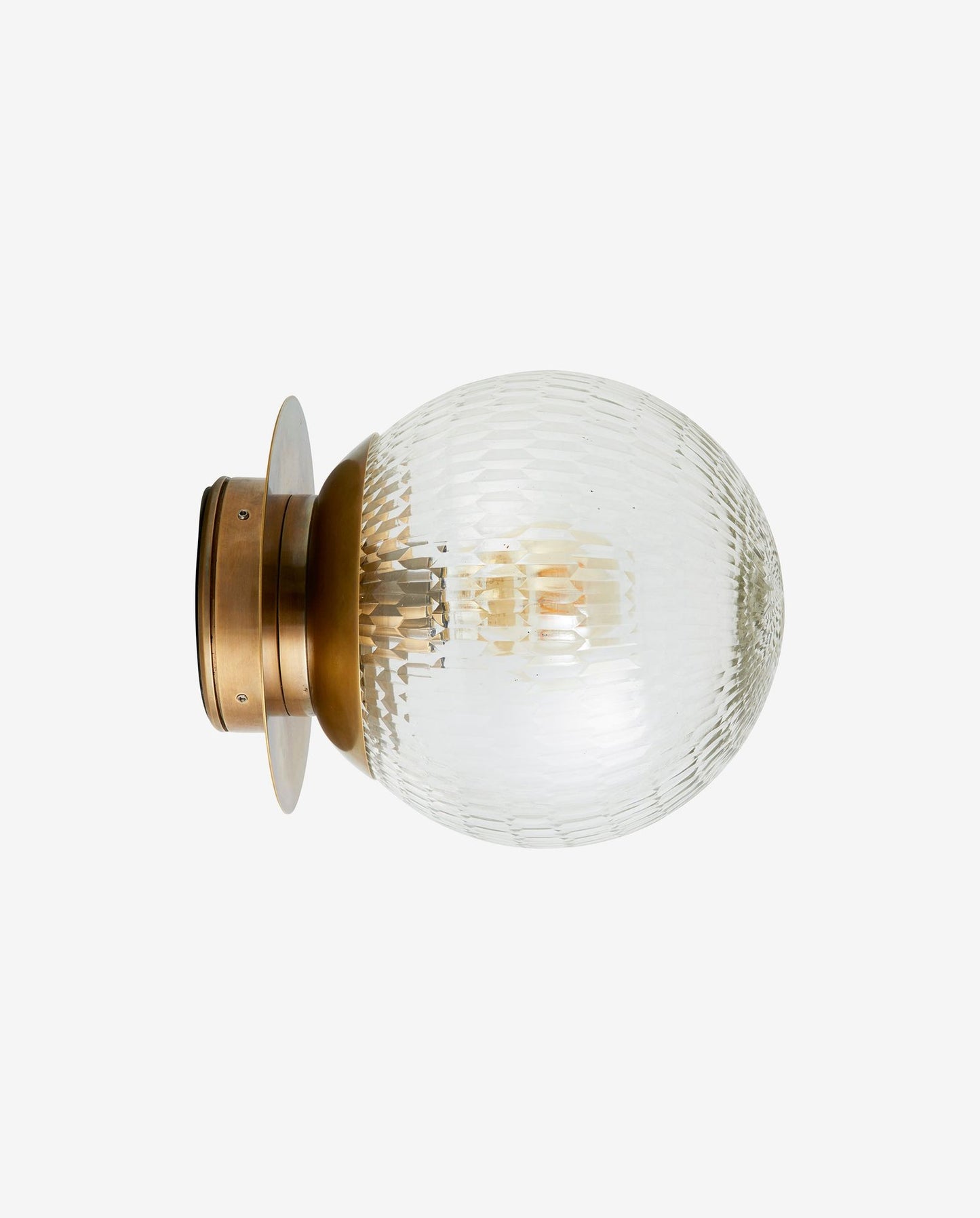 Nordal A/S ZEUS outdoor wall lamp - golden finish