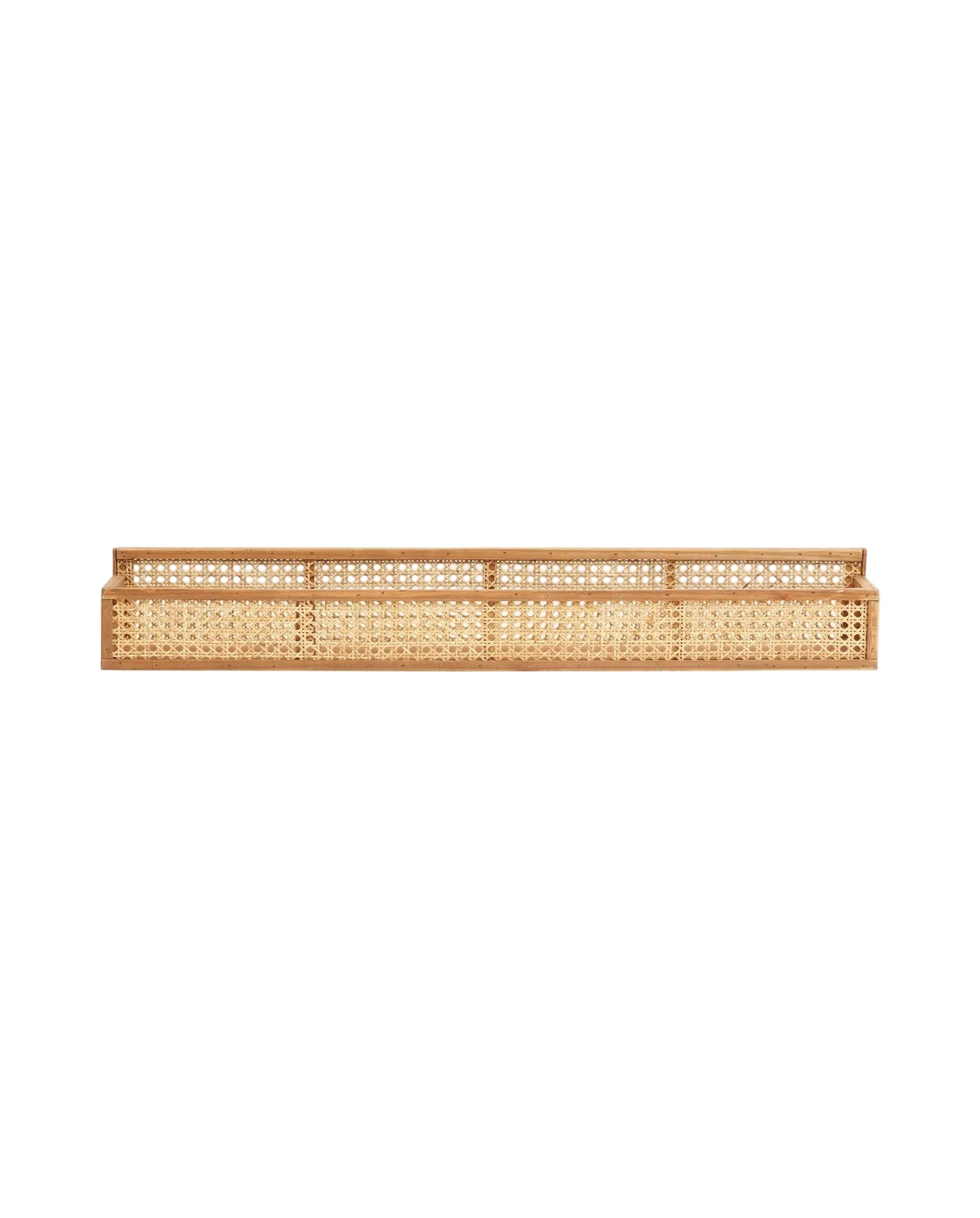 Nordal SHELFI rattan Regal, L - nature, 91cm