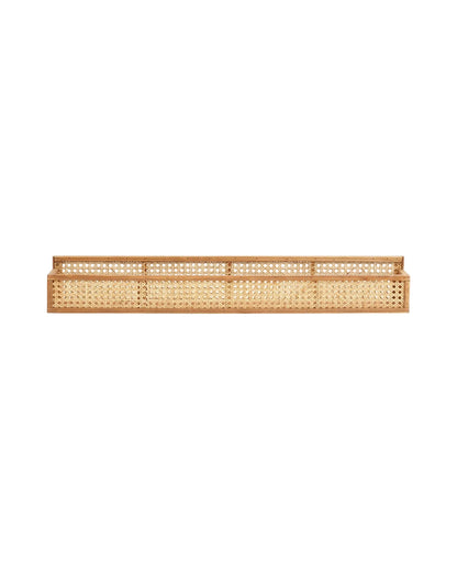 Nordal SHELFI rattan Regal, L - nature, 91cm