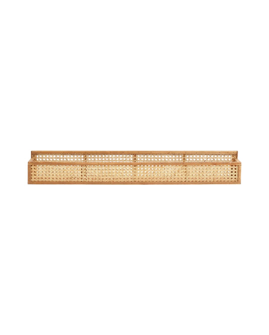 Nordal SHELFI rattan Regal, L - nature, 91cm