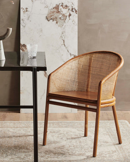 Nordal MOSSO Esszimmerstuhl - light brown