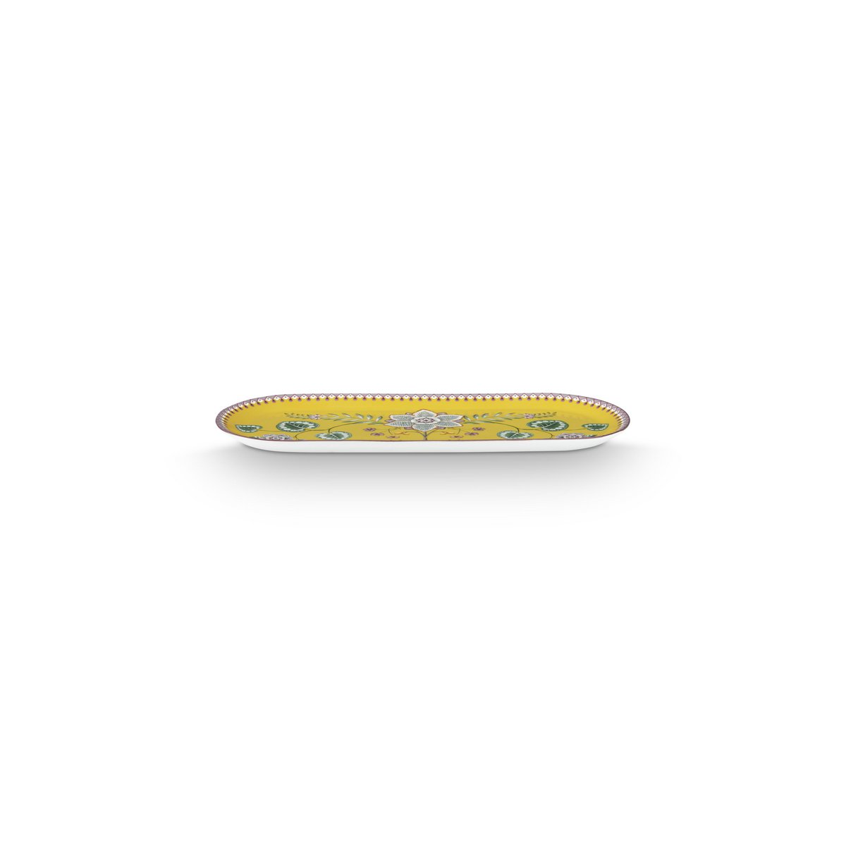 Cake Tray Lily&Lotus Yellow 33.3x15.5cm
