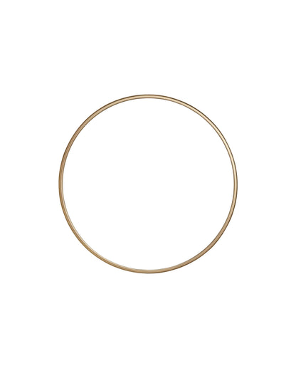 Nordal CURLEW runder Spiegel, iron - brass