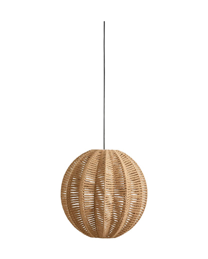 Nordal JUTA Hängelampe - natur, rattan