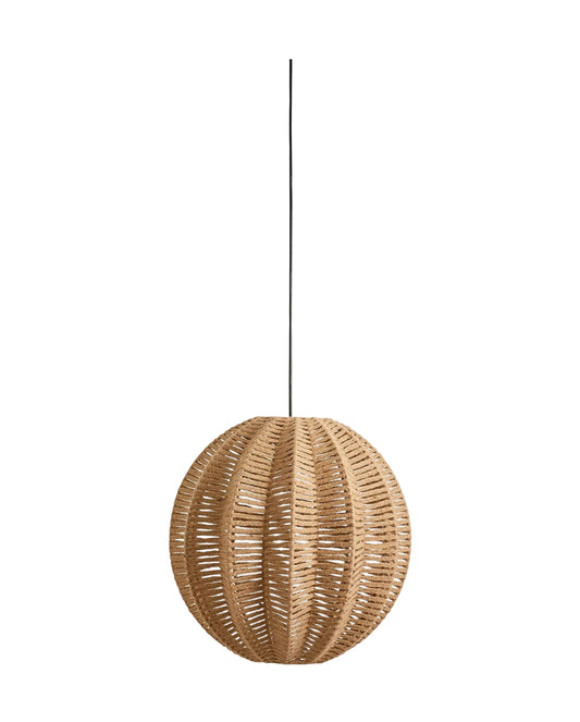 Nordal JUTA Hängelampe - natur, rattan
