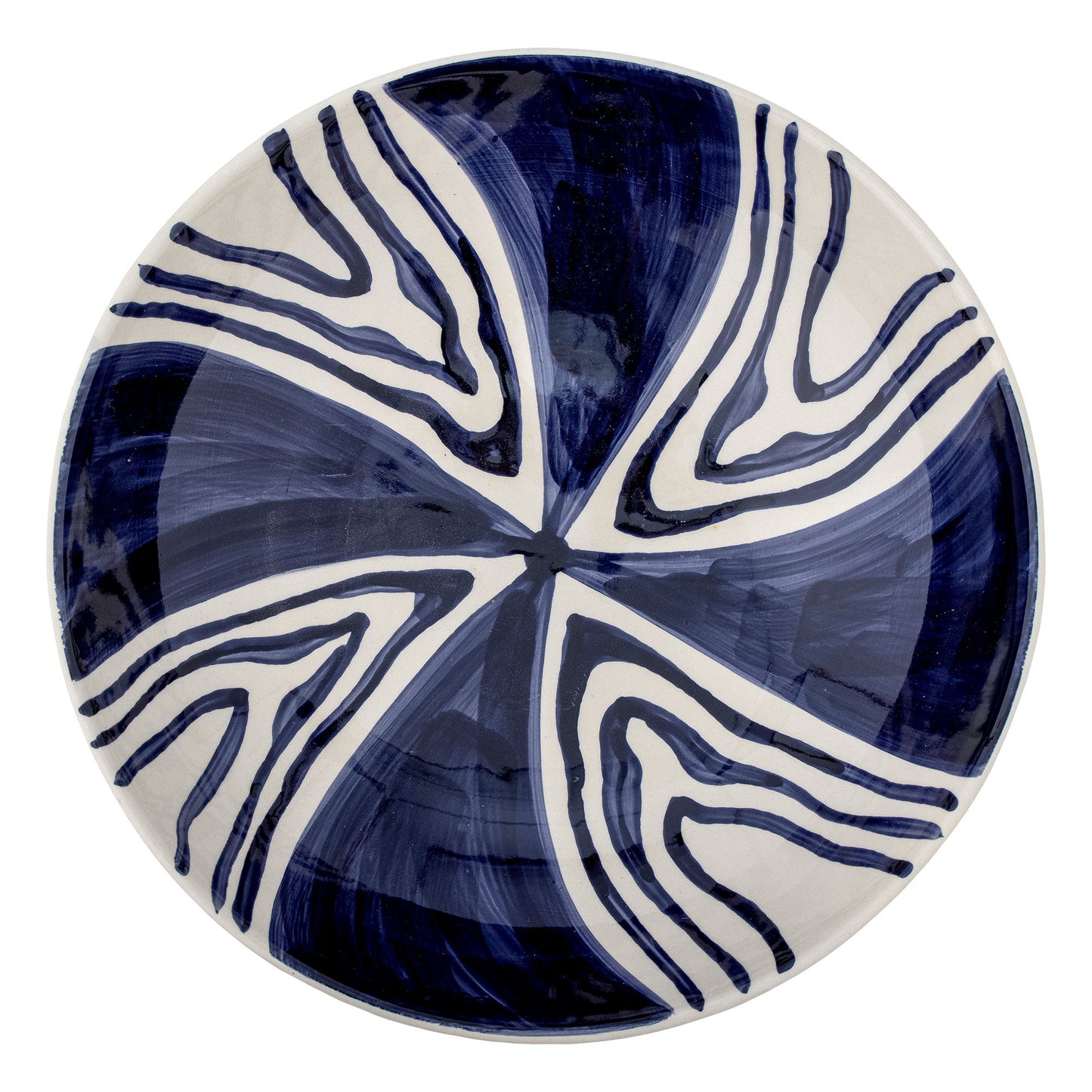 Bloomingville Shama Schale, Blue, Steingut