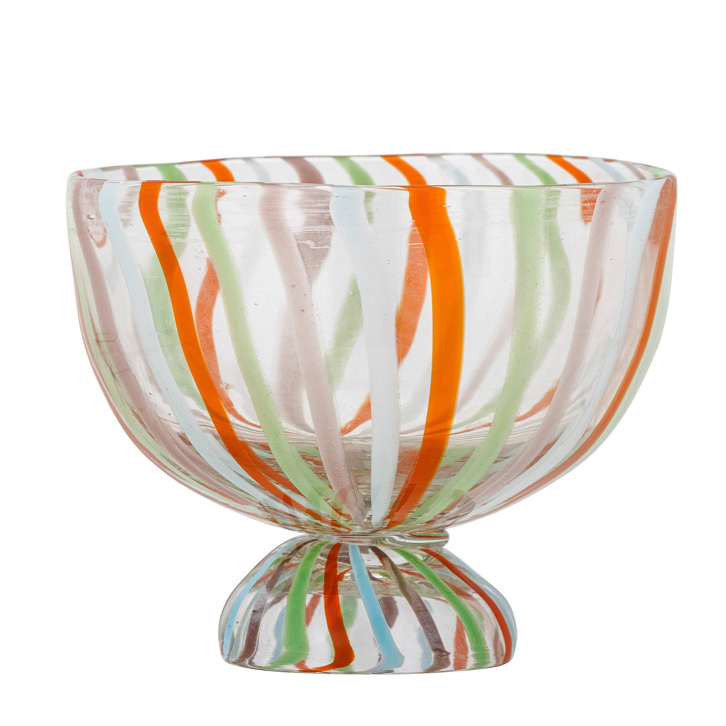 Bloomingville Savya Schale, Bunt, Glas