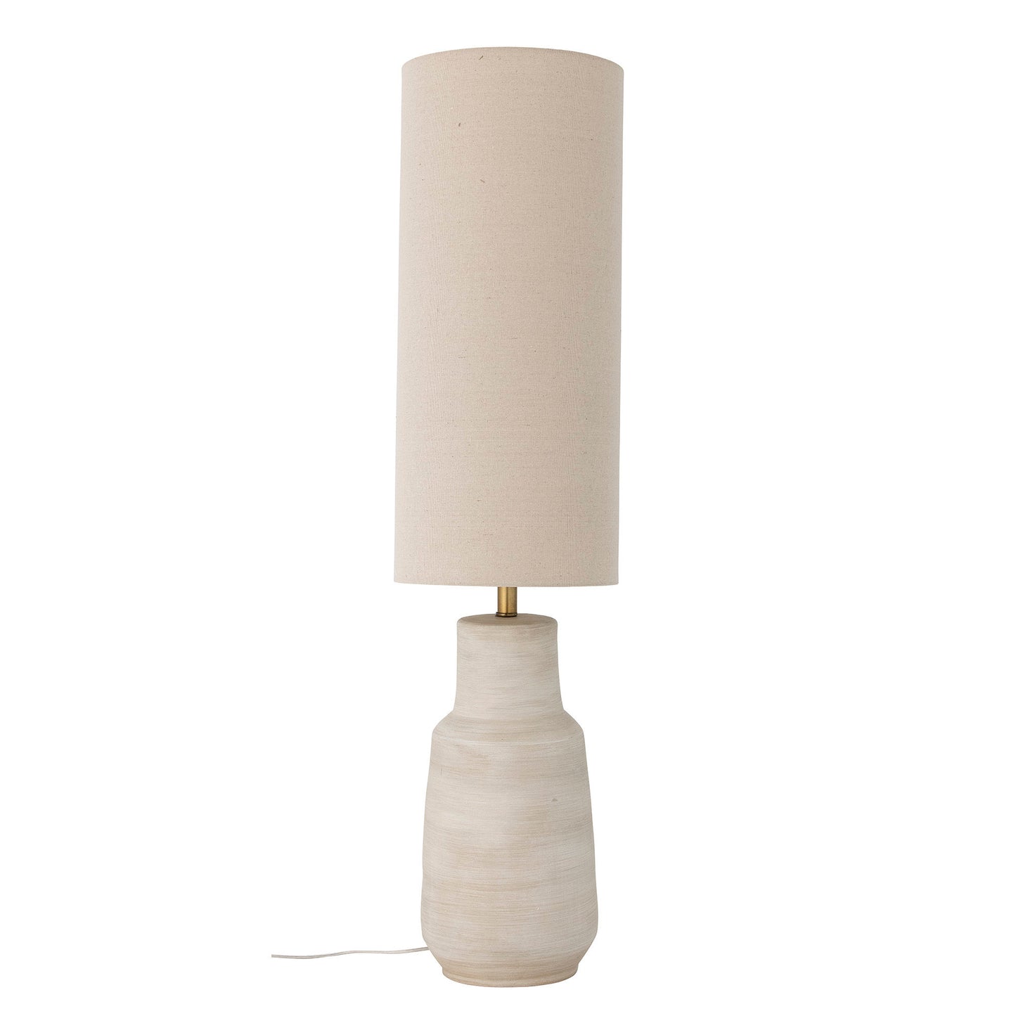 Bloomingville Linetta Stehlampe, Weiß, Steingut