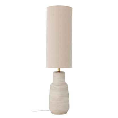Bloomingville Linetta Stehlampe, Weiß, Steingut