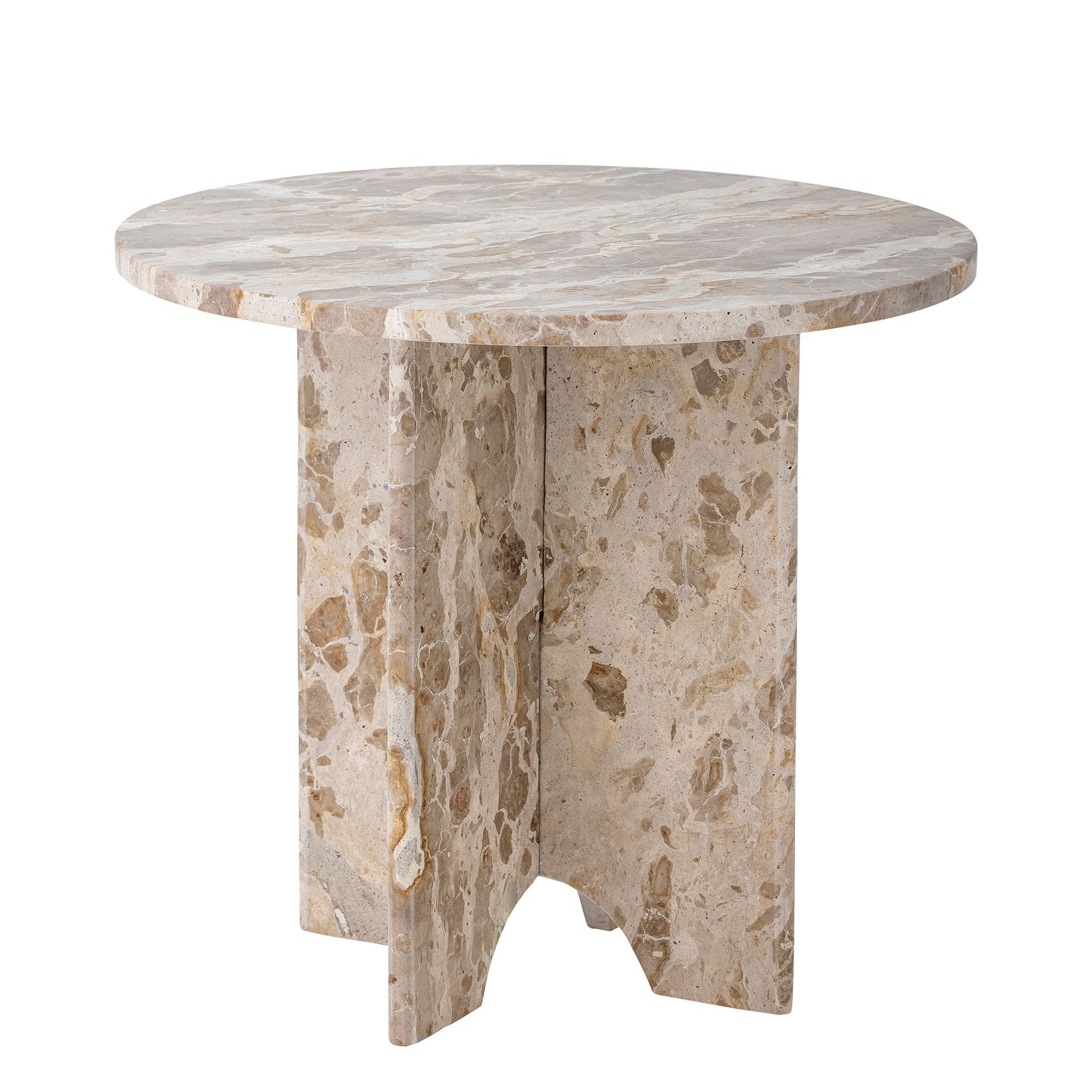 Bloomingville Jasmia Beistelltisch, Braun, Marmor