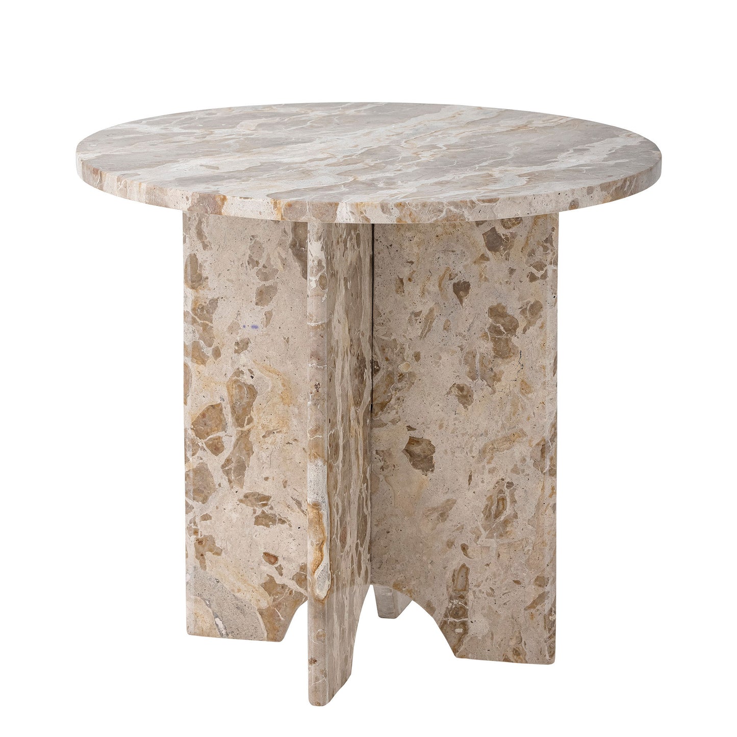 Bloomingville Jasmia Beistelltisch, Braun, Marmor